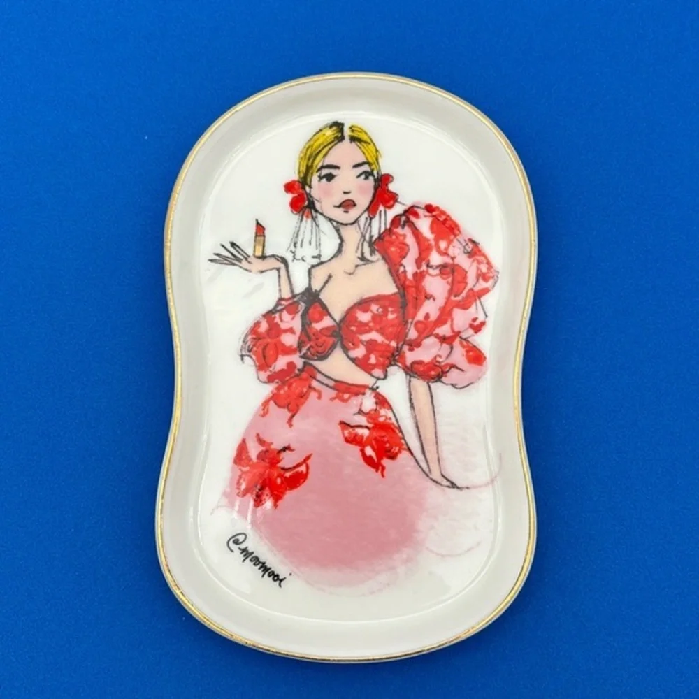 MOOMOOI Glamour Girl G2597 Trinket Tray